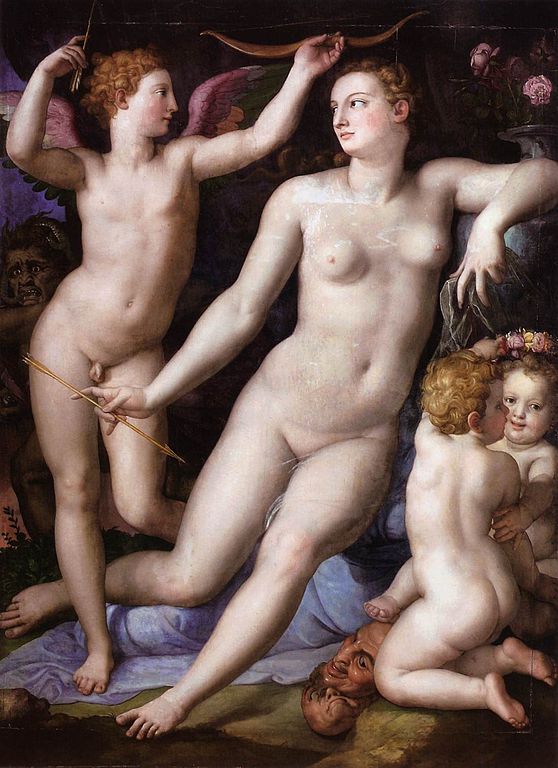 Angelo Bronzino, Venus, Cupid and Envy